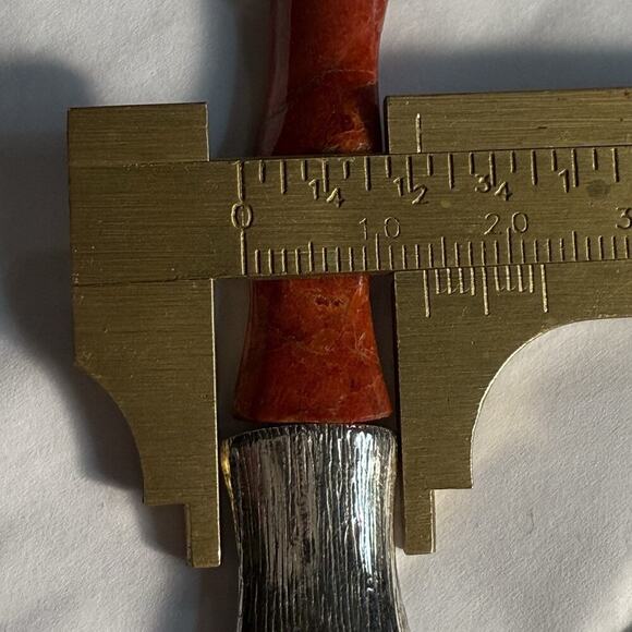 JAY KING Desert Rose Trading Bamboo Red Coral Sterling Silver 925 Bracelet 34g - Picture 8 of 12